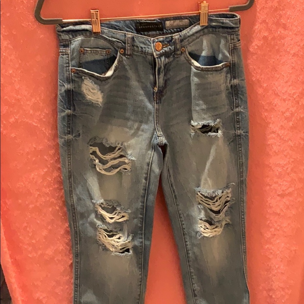 Used boyfriend jeans